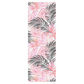 Soft Pink Tropical Yoga Mat