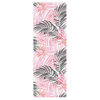 Soft Pink Tropical Yoga Mat