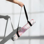 Soft Pink Tropical Yoga Mat