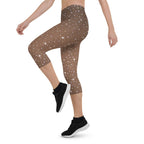 Sparkle Fishnet Capris