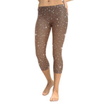 Sparkle Fishnet Capris