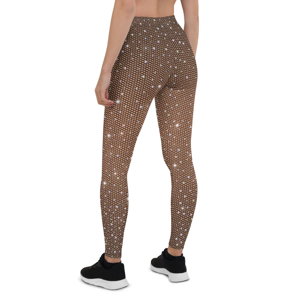 Sparkle Fishnet Leggings