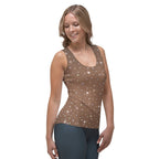 Sparkle Fishnet Tank Top