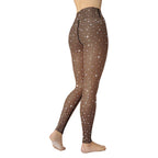 Sparkle Fishnet Yoga Leggings