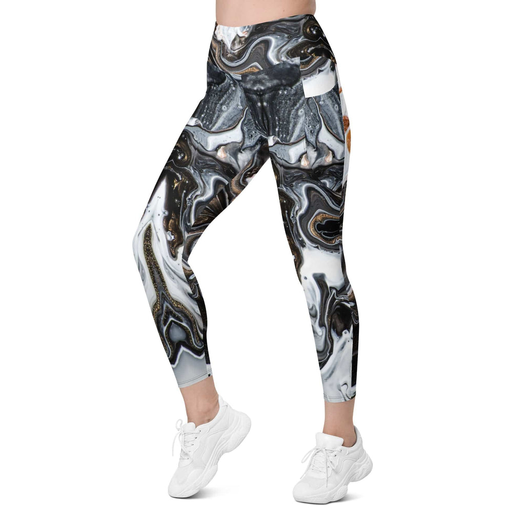 Speck of Gold Leggings With Pockets