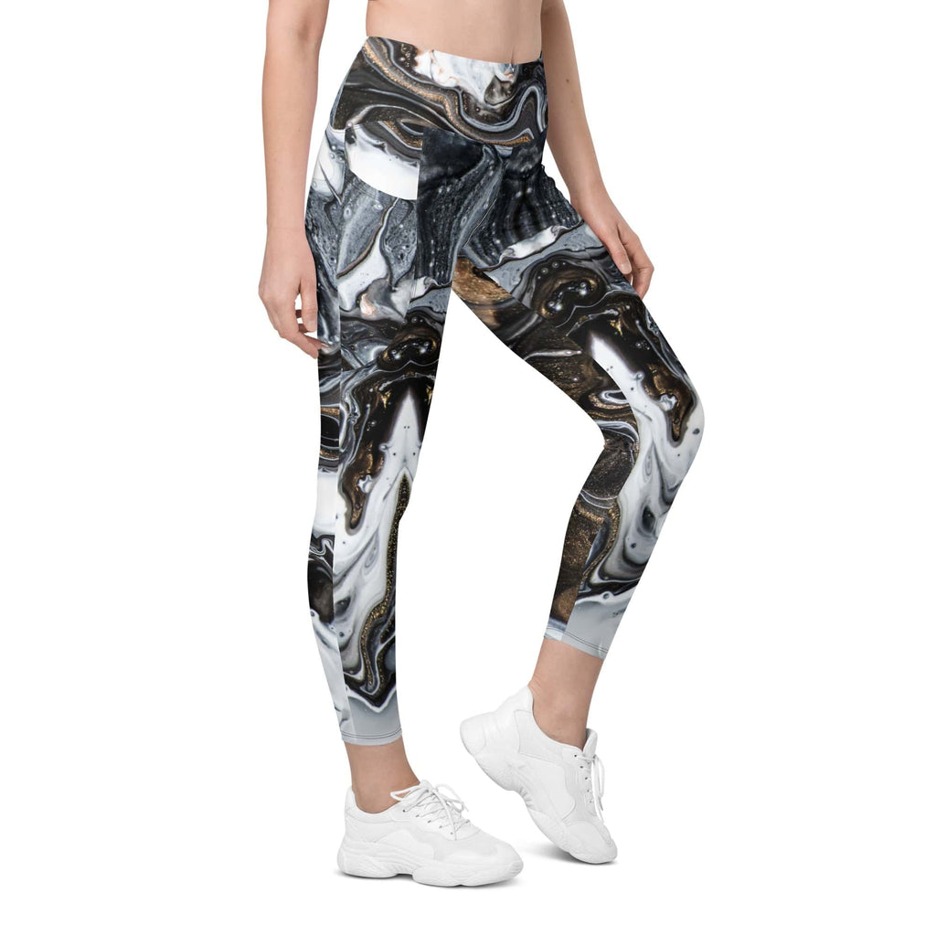 Speck of Gold Leggings With Pockets