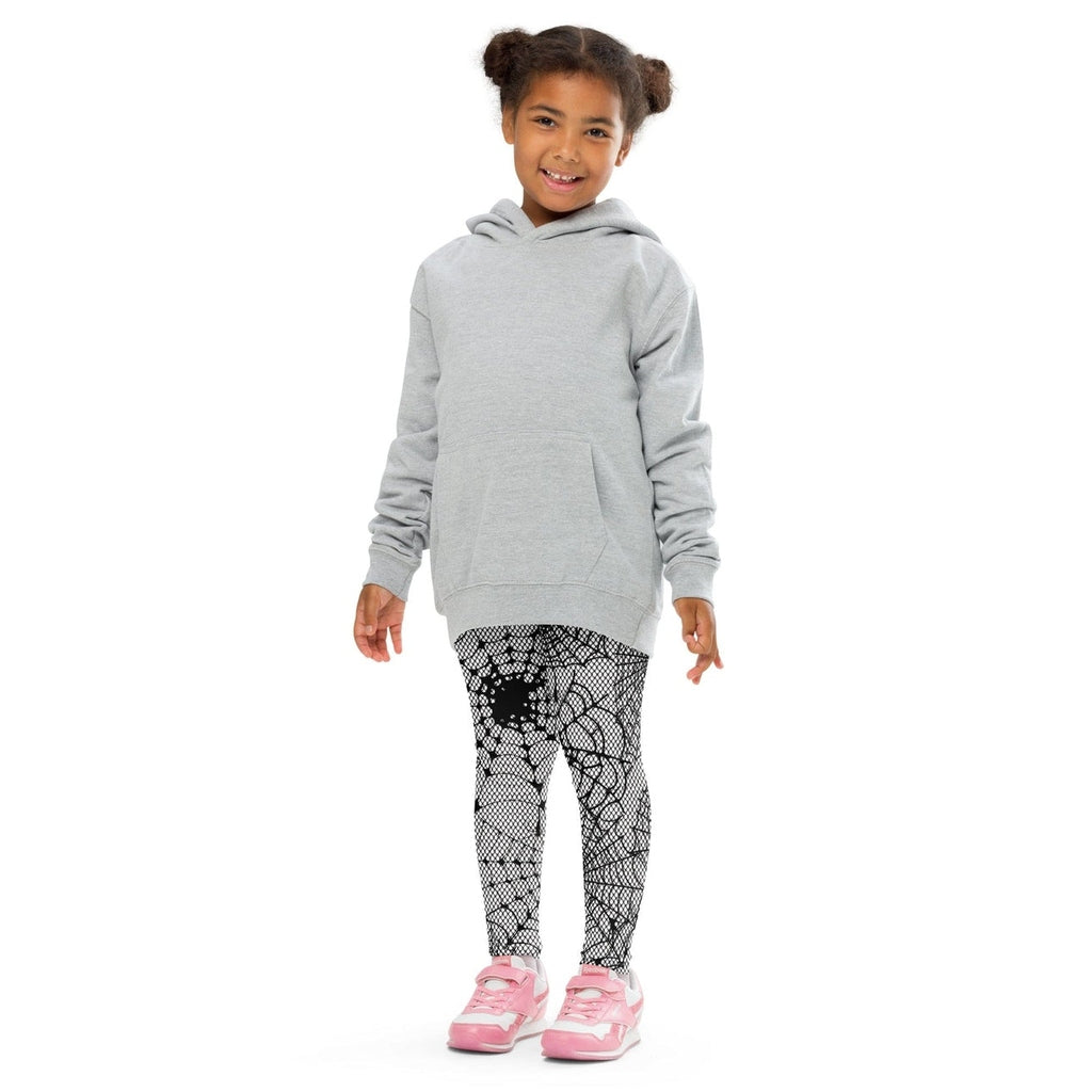 Spiderweb Fishnet Kid's Leggings