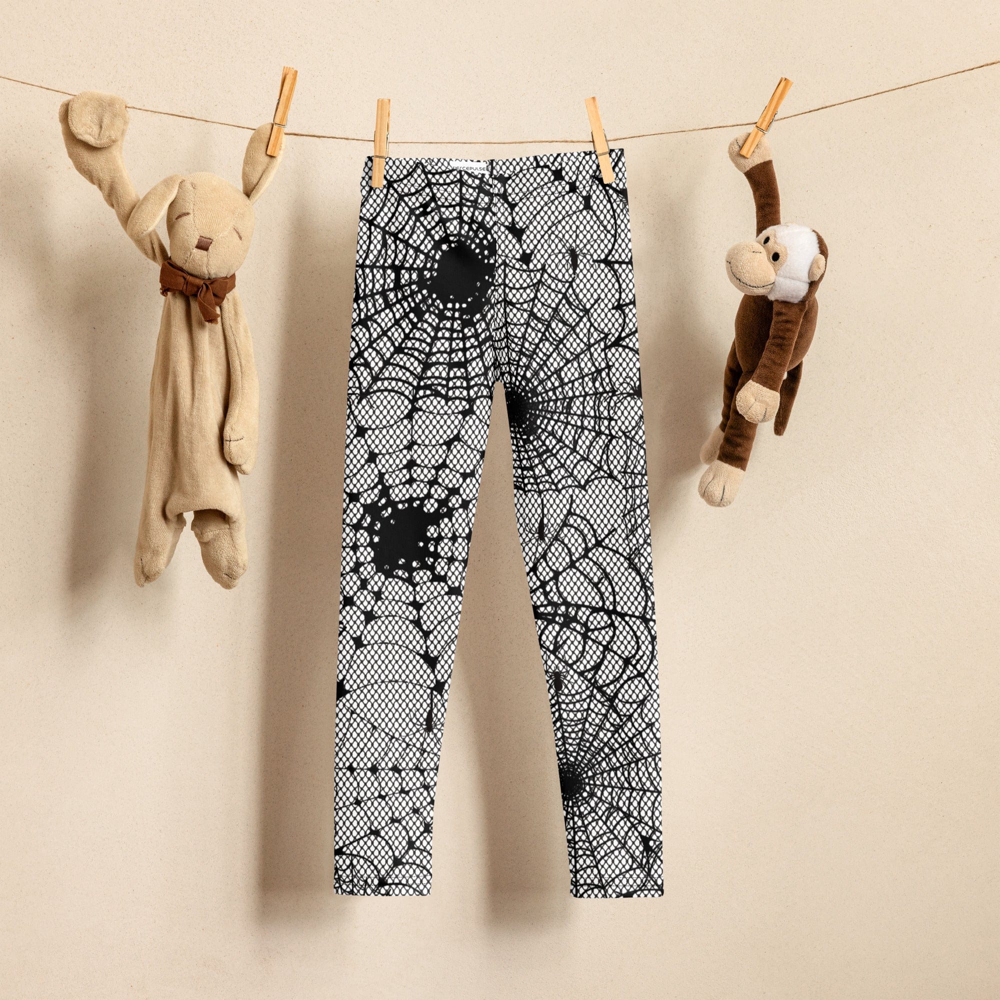 Spiderweb Fishnet Kid's Leggings