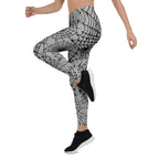 Spiderweb Fishnet Leggings