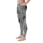 Spiderweb Fishnet Men's Leggings