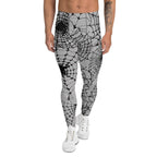 Spiderweb Fishnet Men's Leggings