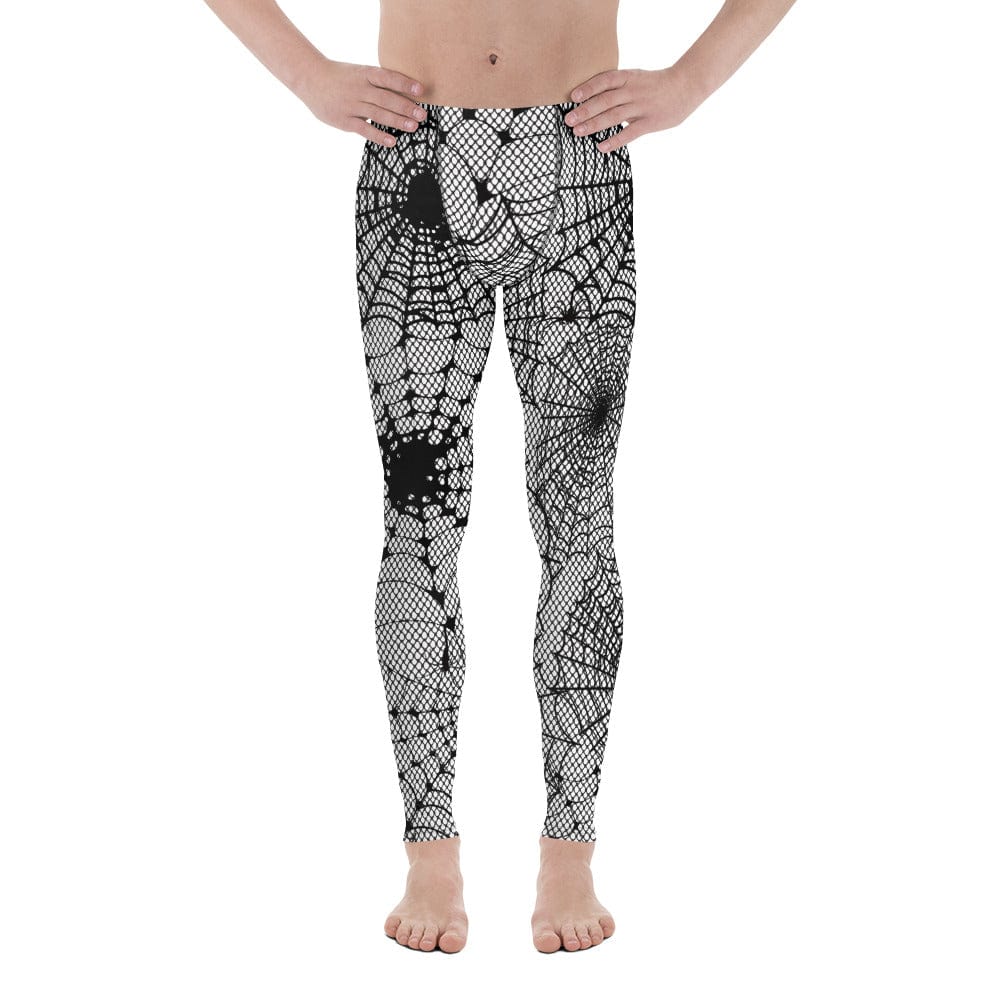 Spiderweb Fishnet Men's Leggings