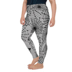 Spiderweb Fishnet Plus Size Leggings