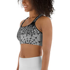 Spiderweb Fishnet Sports Bra