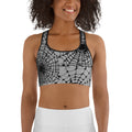 Spiderweb Fishnet Sports Bra