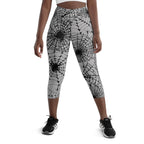 Spiderweb Fishnet Yoga Capris