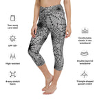 Spiderweb Fishnet Yoga Capris