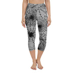 Spiderweb Fishnet Yoga Capris