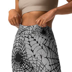 Spiderweb Fishnet Yoga Leggings