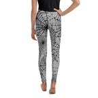 Spiderweb Fishnet Youth Leggings