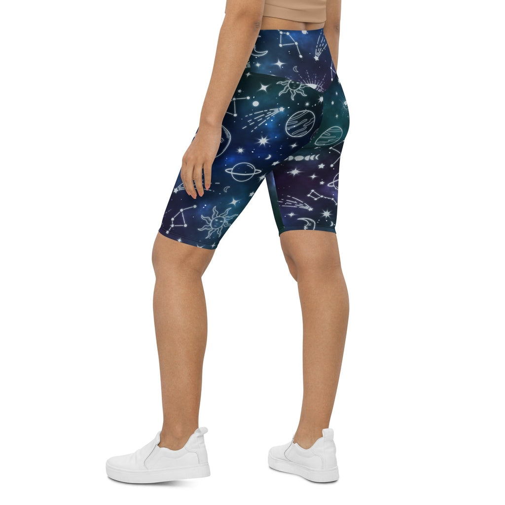 Spiritual Doodles Biker Shorts