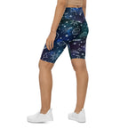 Spiritual Doodles Biker Shorts