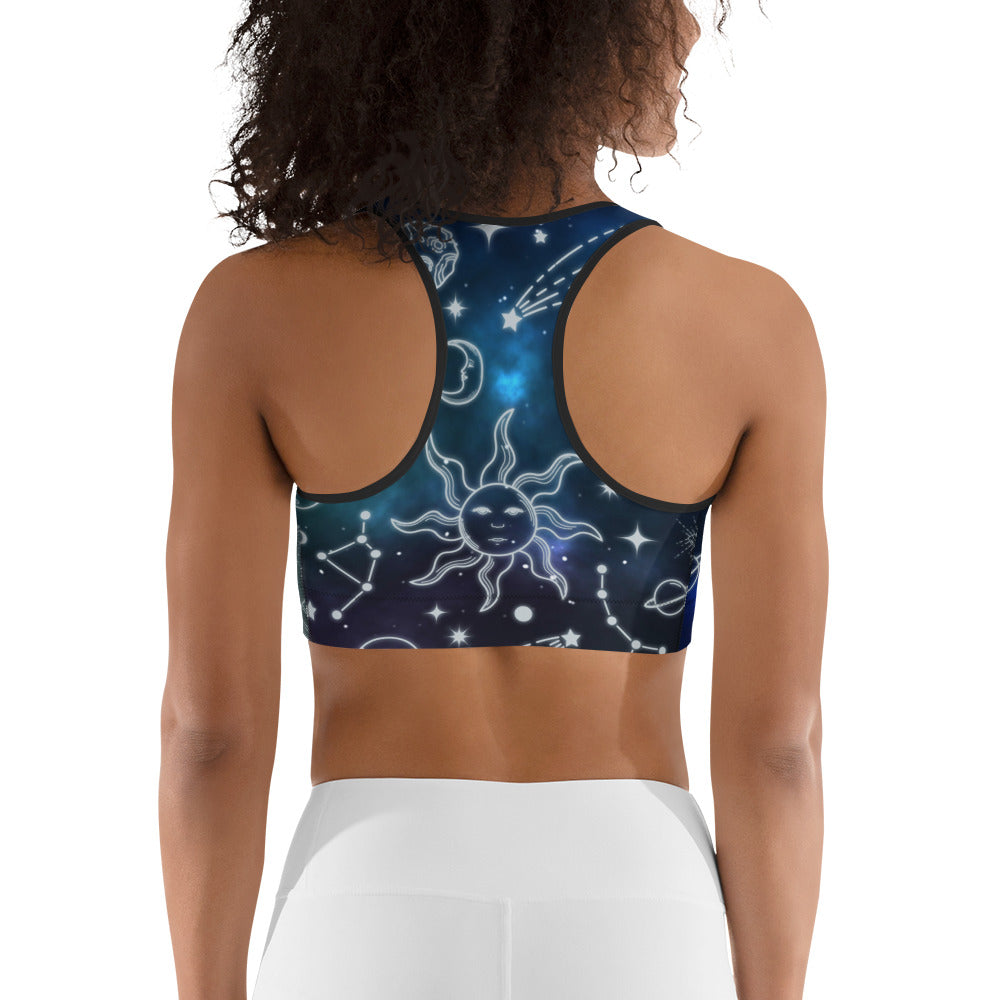 Spiritual Doodles Sports Bra