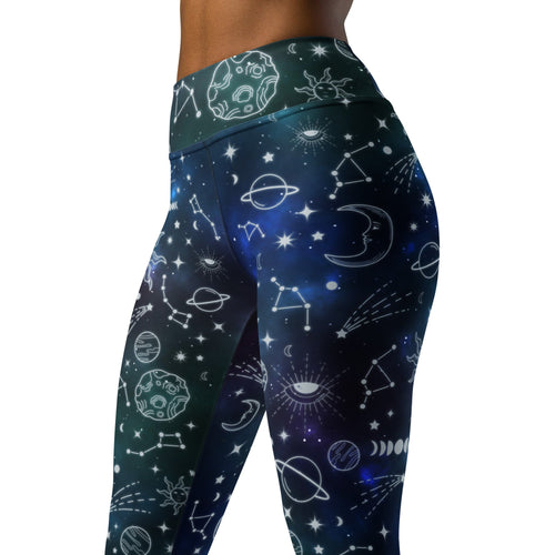 Spiritual Doodles Yoga Leggings