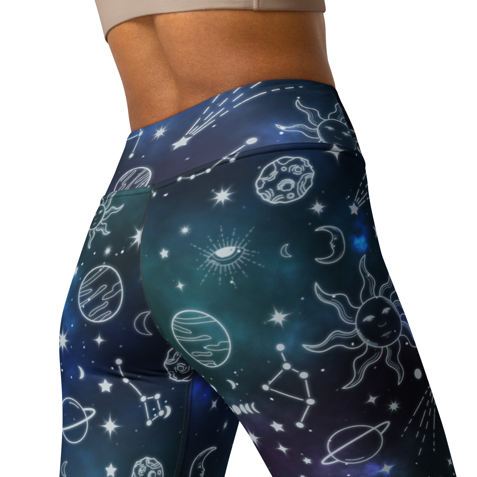 Spiritual Doodles Yoga Leggings