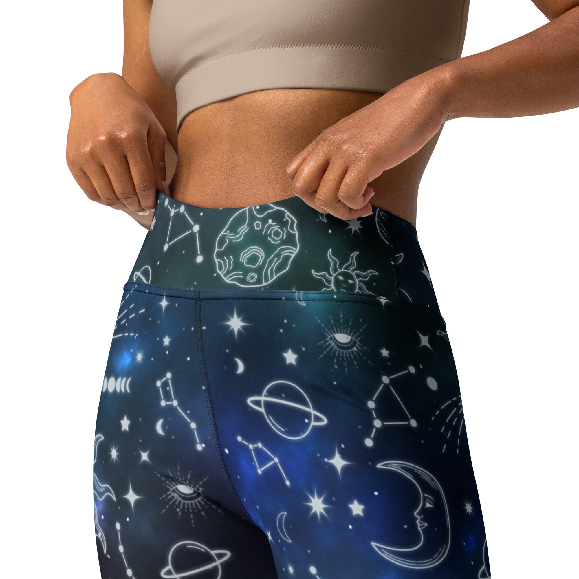 Spiritual Doodles Yoga Leggings
