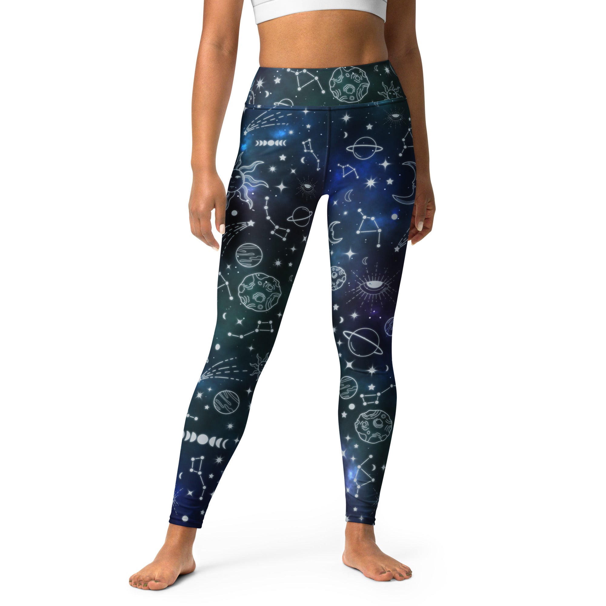 Spiritual Doodles Yoga Leggings