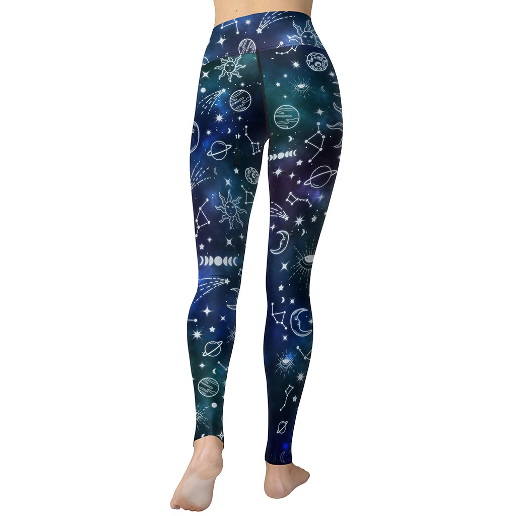 Spiritual Doodles Yoga Leggings