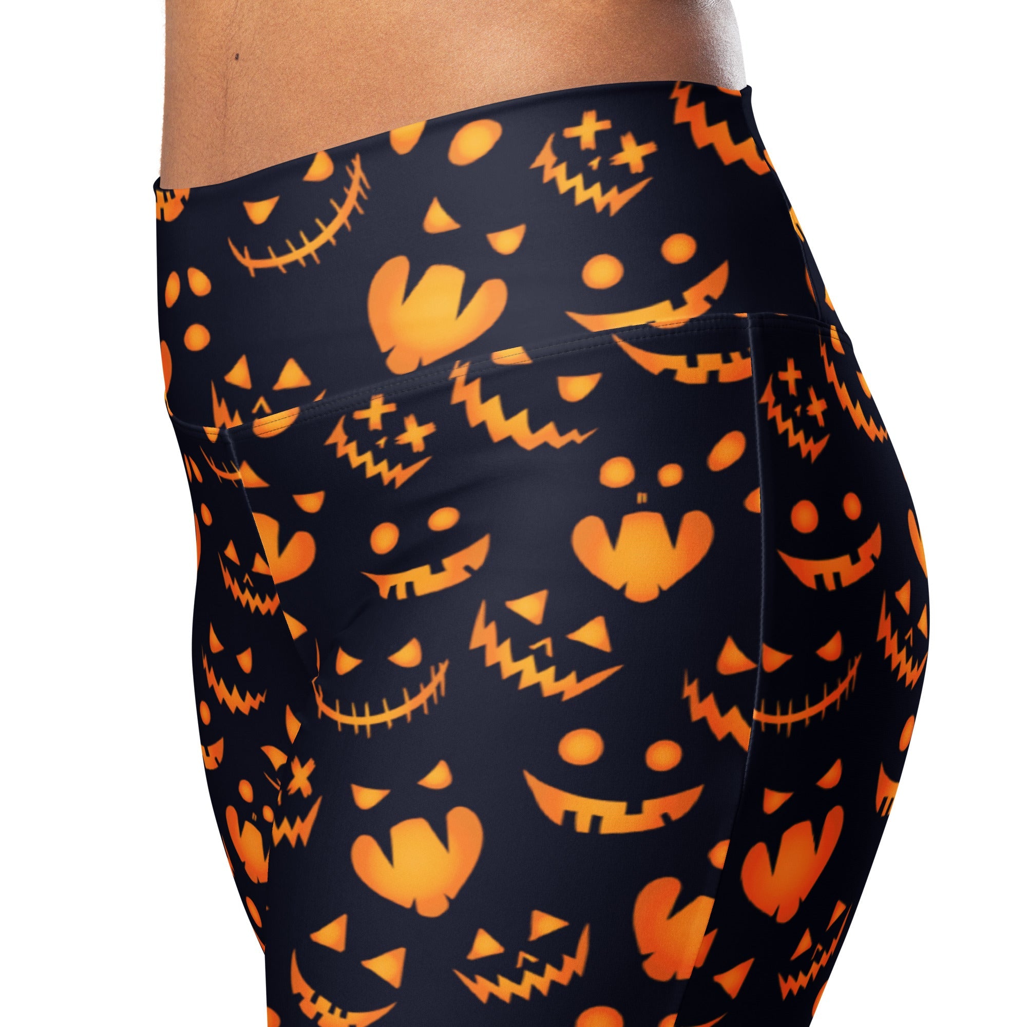 Spooktacular Halloween Flare Leggings