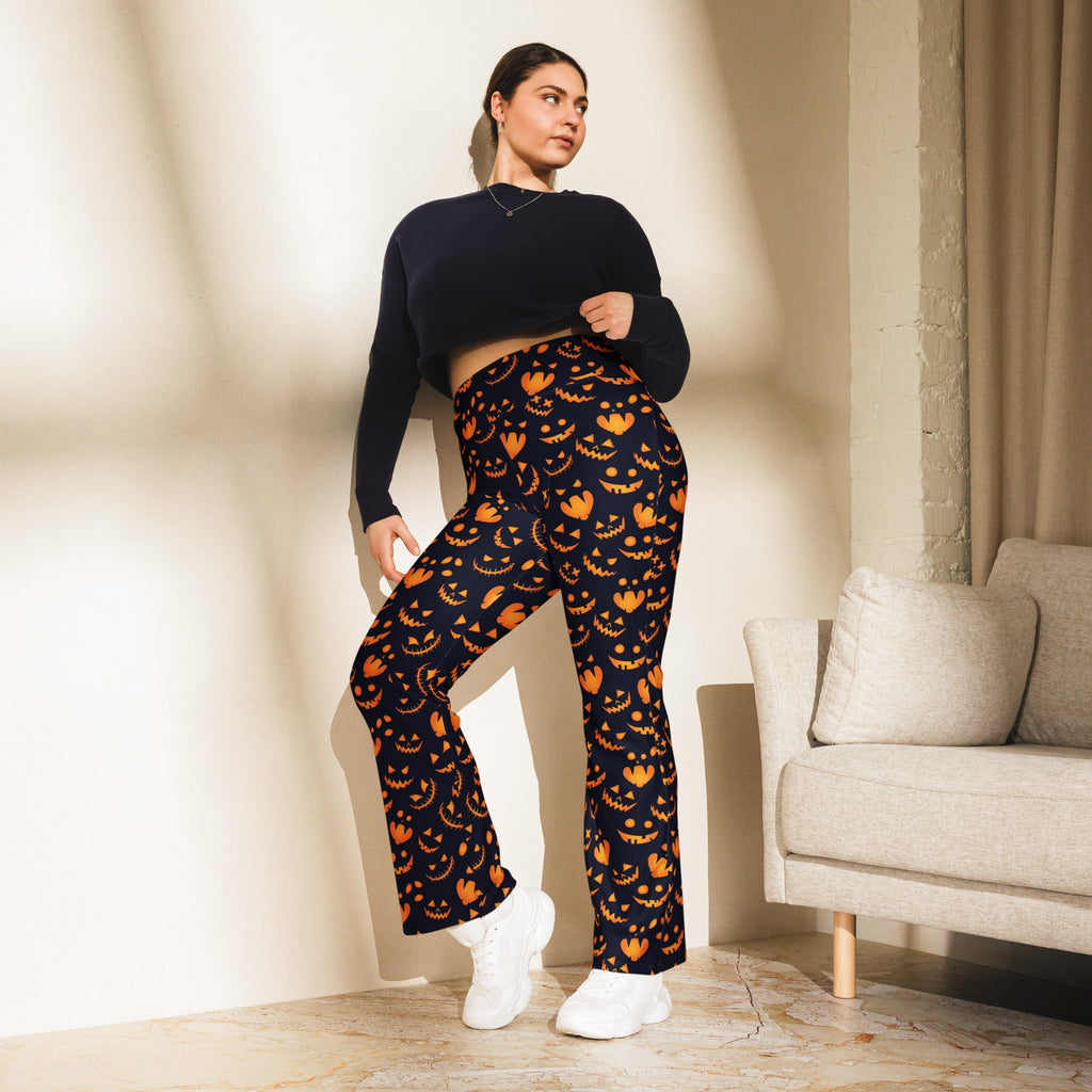 Spooktacular Halloween Flare Leggings