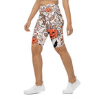 Spooky Doodle Biker Shorts