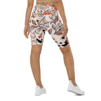 Spooky Doodle Biker Shorts