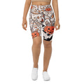 Spooky Doodle Biker Shorts