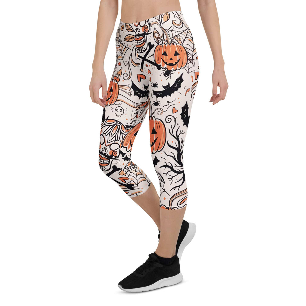 Spooky Doodle Capris