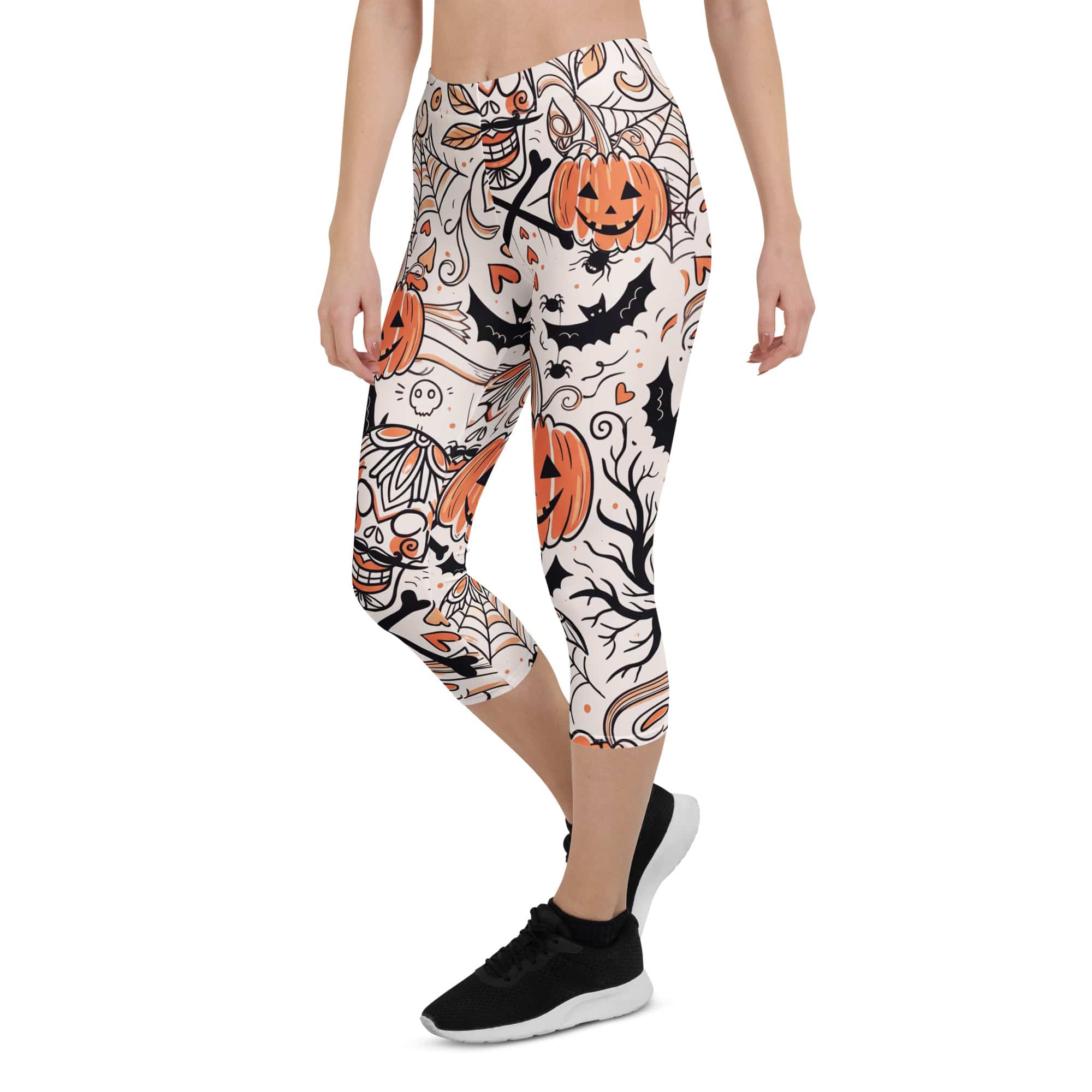 Spooky Doodle Capris