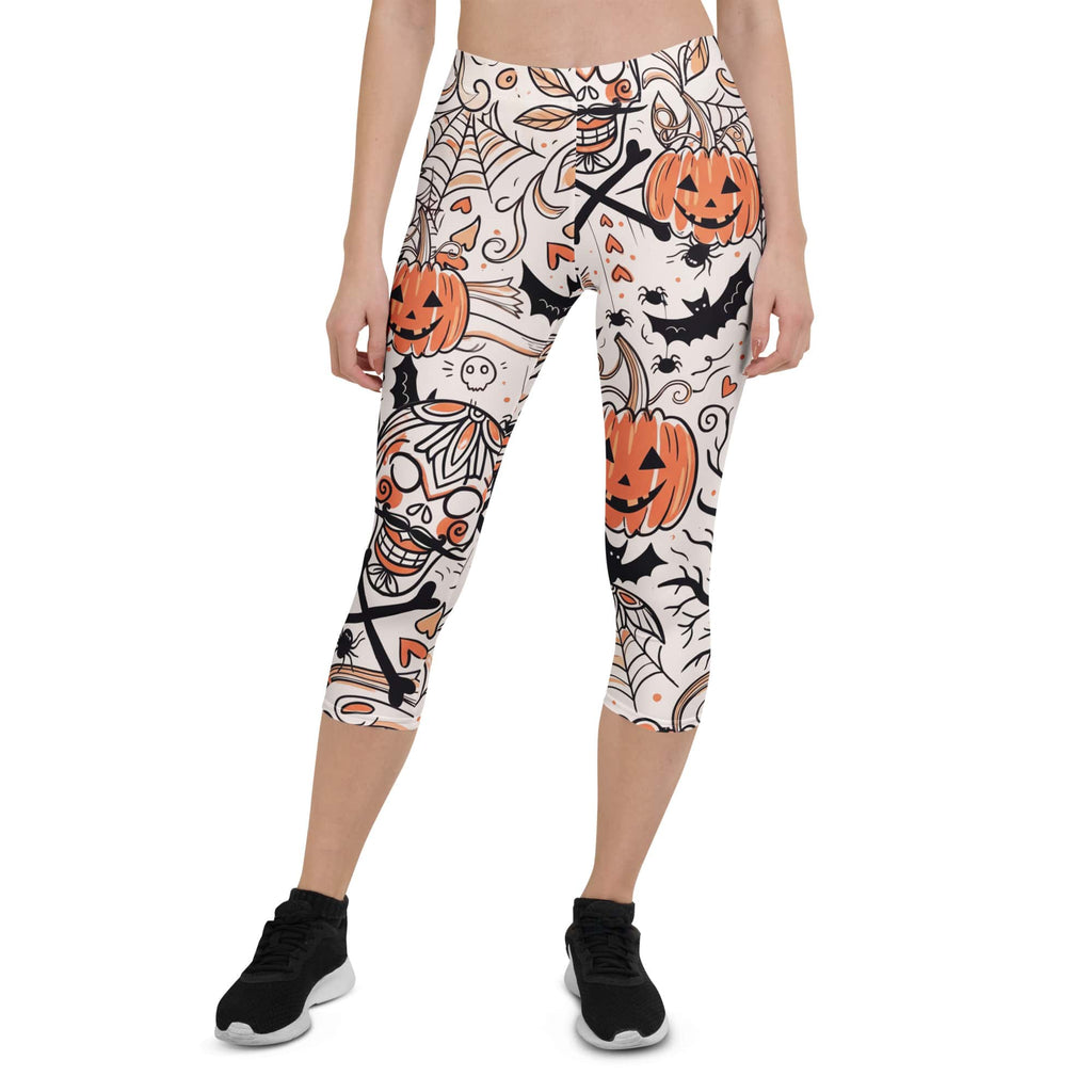 Spooky Doodle Capris