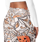 Spooky Doodle Flare Leggings