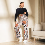 Spooky Doodle Flare Leggings