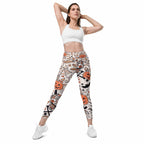Spooky Doodle Leggings With Pockets