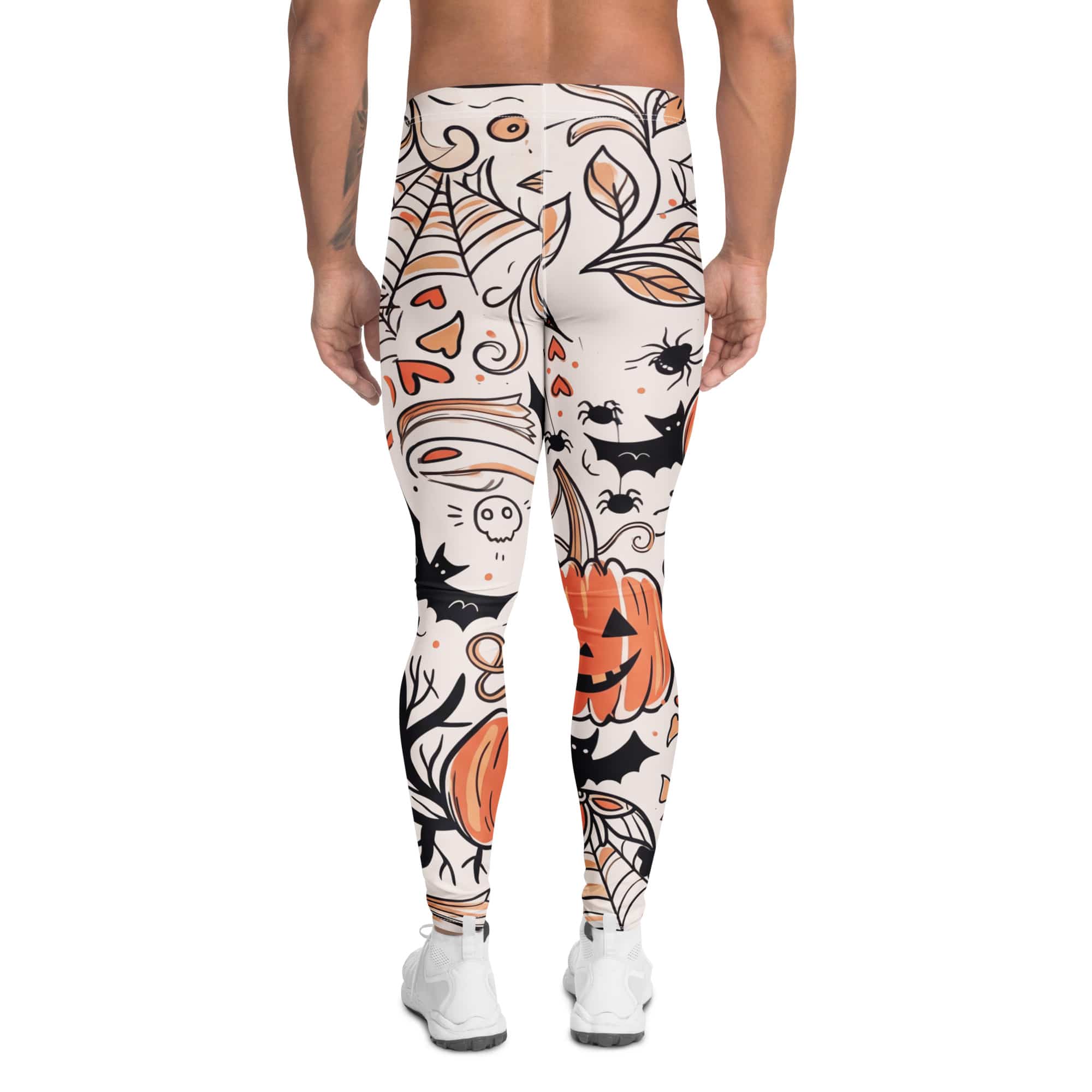 Spooky Doodle Men's Leggings