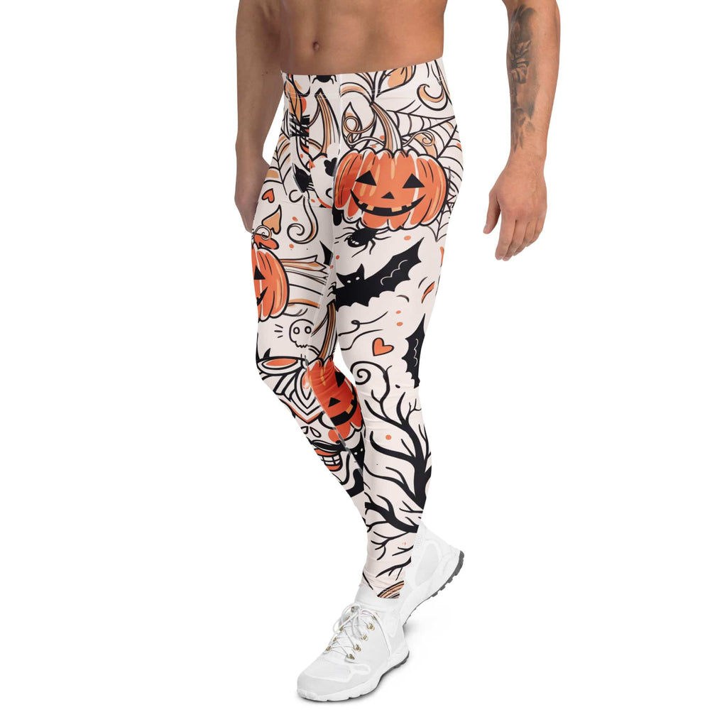 Spooky Doodle Men's Leggings