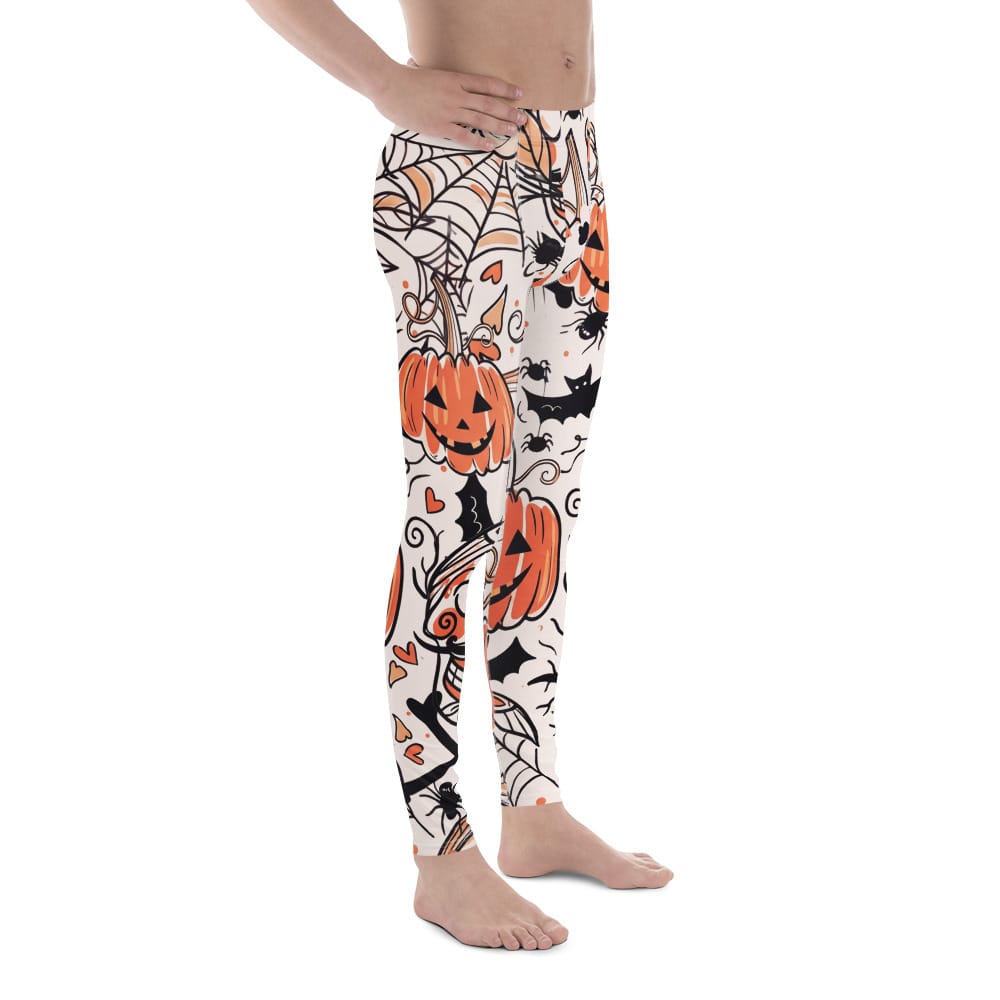 Spooky Doodle Men's Leggings