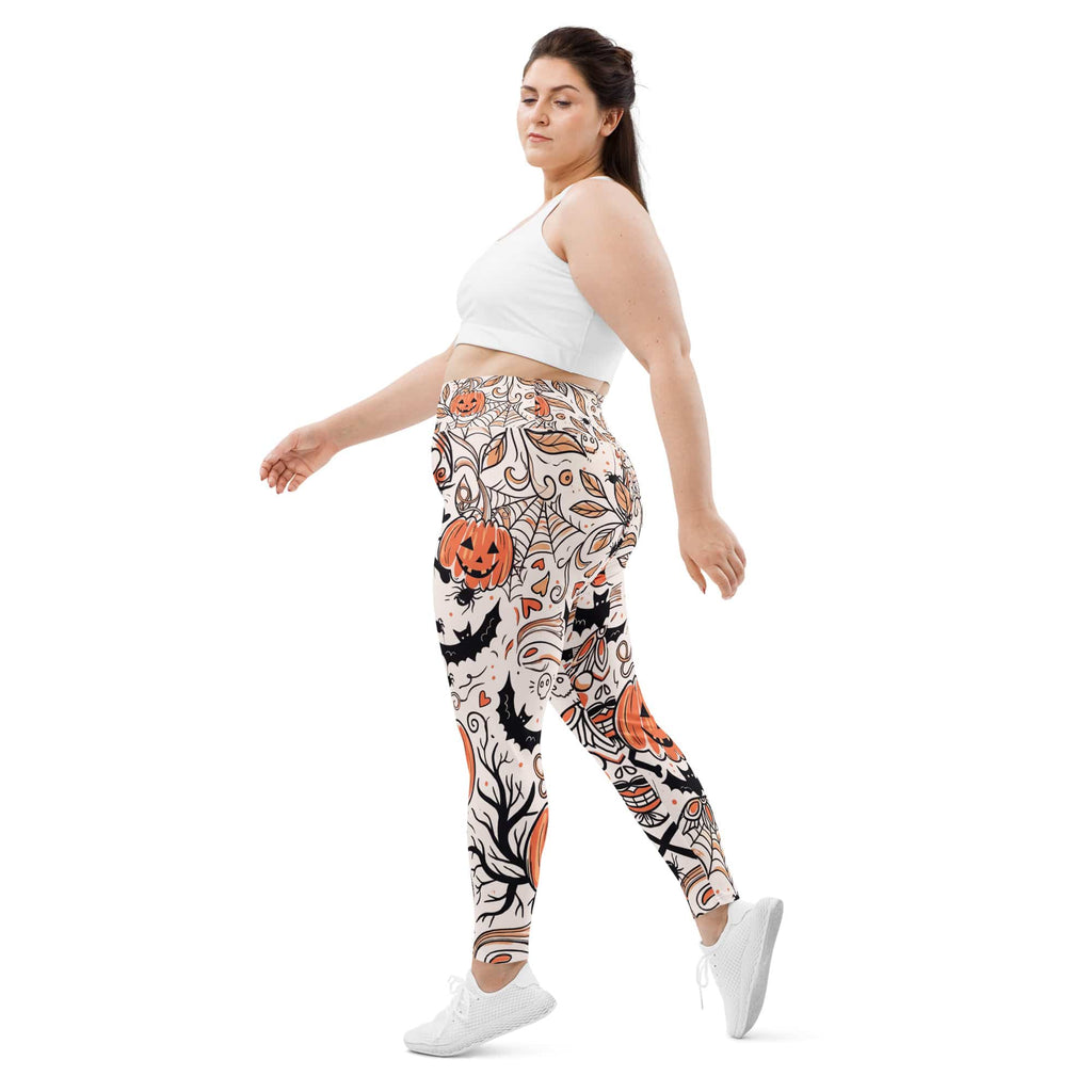 Spooky Doodle Plus Size Leggings