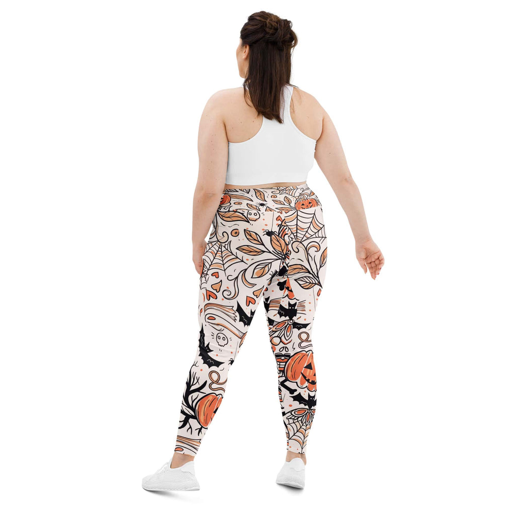 Spooky Doodle Plus Size Leggings