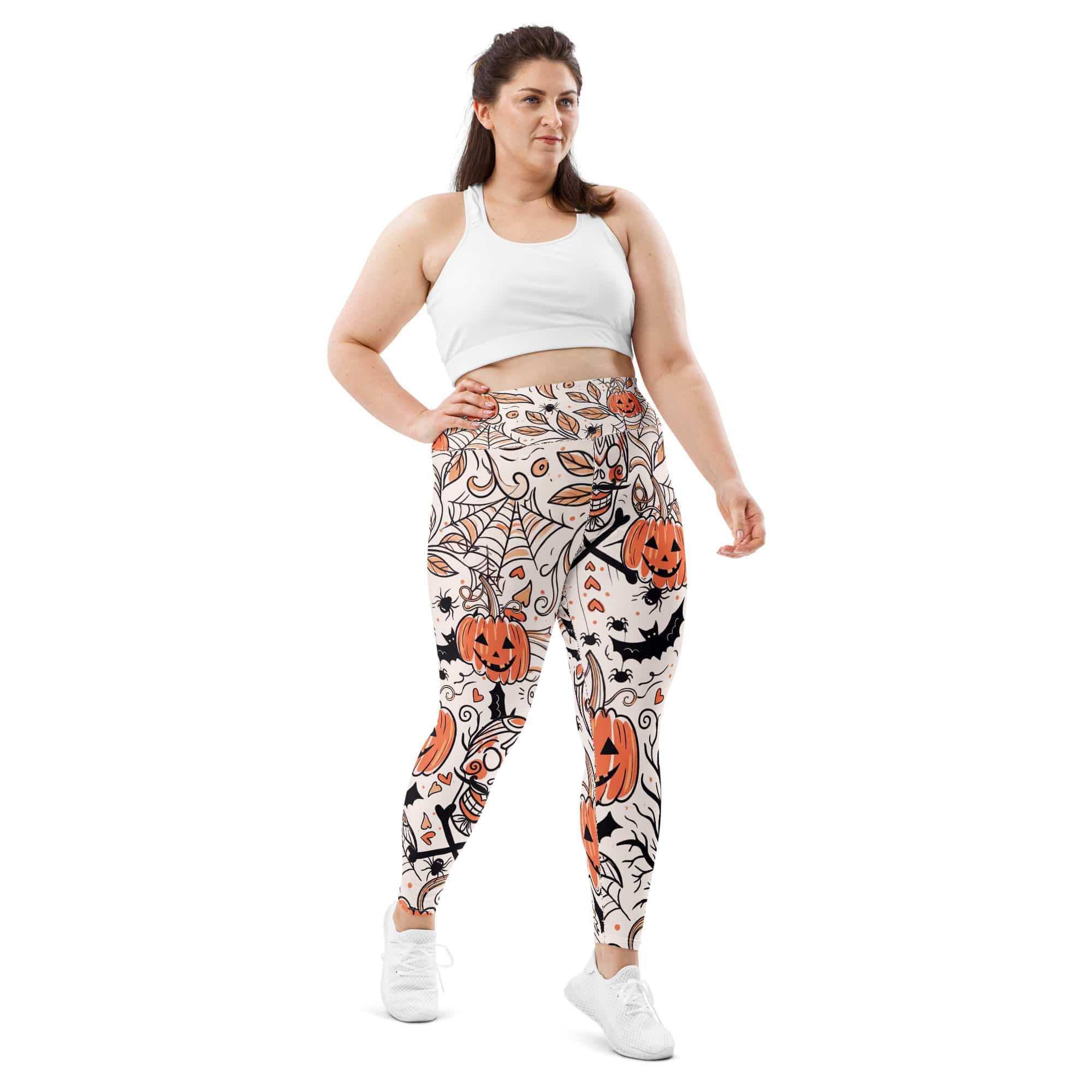 Spooky Doodle Plus Size Leggings