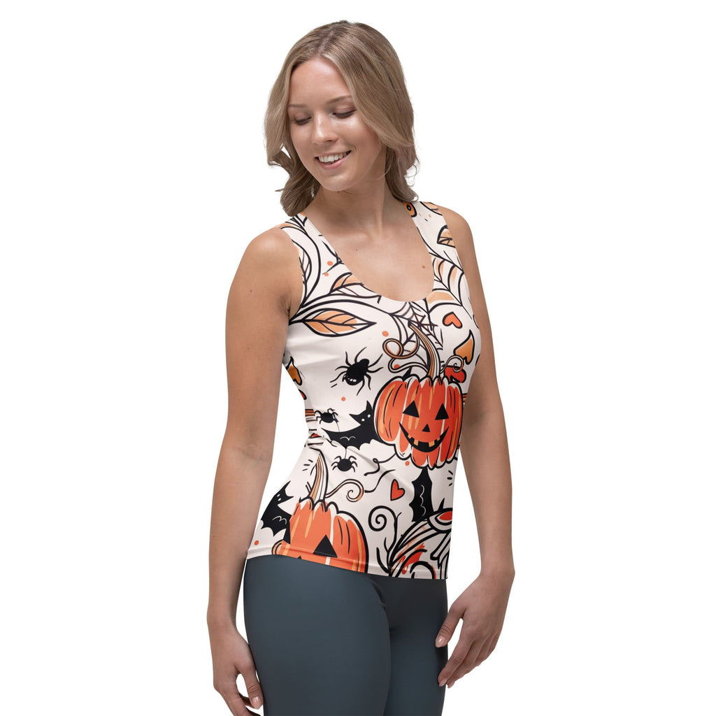 Spooky Doodle Tank Top